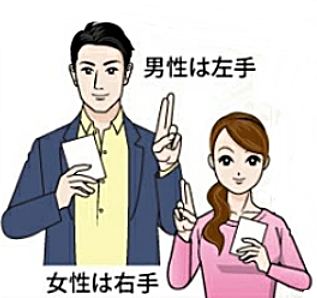 刀印を切る