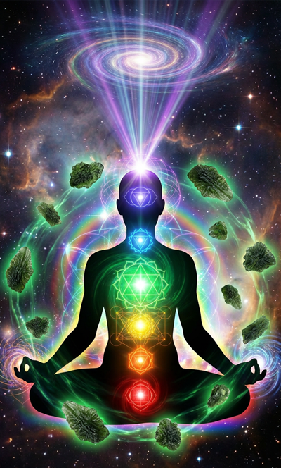 チャクラとモルダバイト