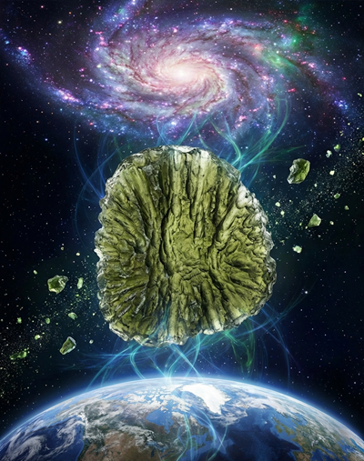 モルダバイトと隕石